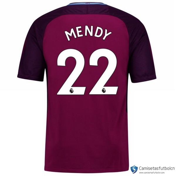 Camiseta Manchester City Segunda equipo Mendy 2017-18